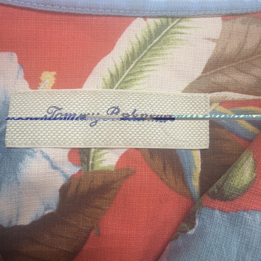 Tommy Bahama IslandZone Silk Blend Hawaiian Camp Shirt 2XB Tropical NWT - Picture 4 of 11